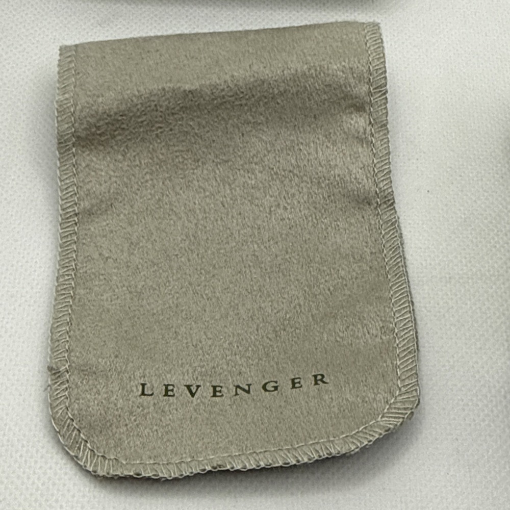 Levenger Zip-n-Store Earbud Accessory Holder Nutmeg Leather Box Issues - Picture 4 of 12